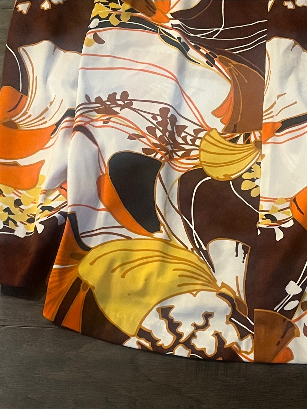 Tori Richard Hawaiian Aloha Halter Maxi Dress Vintage Hawaii Womens Size 14 - Picture 14 of 16